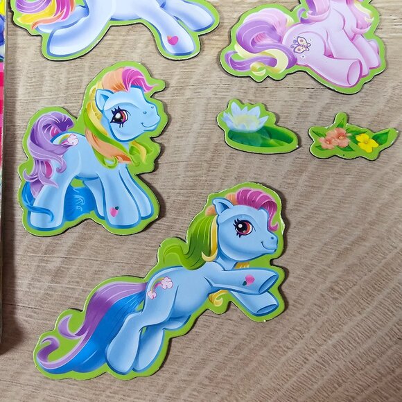 My Little Pony Imaginetics Ponyville Board with 12 Magnets Minty G3 MLP VTG 2003 - Picture 5 of 11